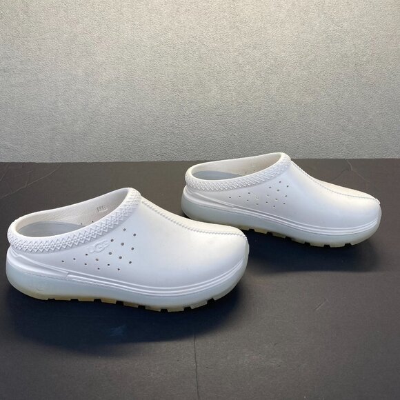 Ugg M Tasman Sport White Mens 8 Unisex Slip On Casual Sandals,White,Clogs,Comfor - Picture 2 of 16